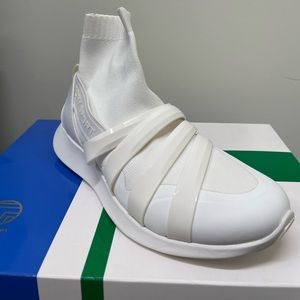 Tory Burch Sport sock tennis shoes - White - never been worn!